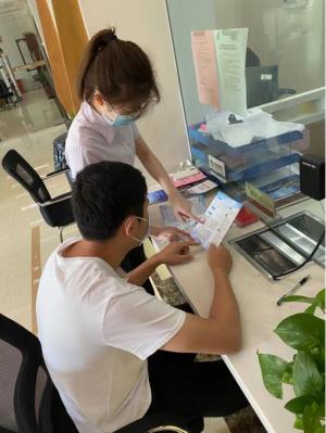 农发行莲花县支行优化小微企业开户服务
